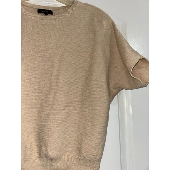 Quince Women’s Lightweight Cotton Cashmere Link Stitch Dolman Sweater size XS - Picture 3 of 9